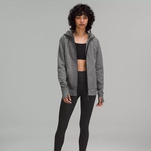 Lululemon | Scuba Full-Zip Hoodie in Heathered Speckled Black
